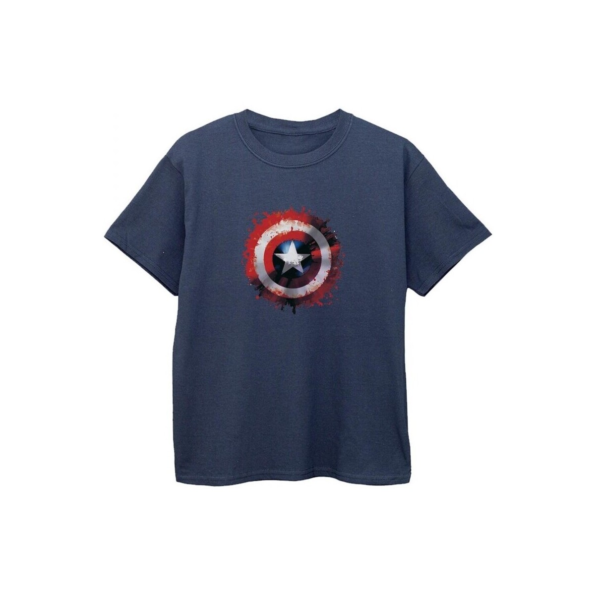 Vêtements Garçon T-shirts manches courtes Captain America BI340 Bleu