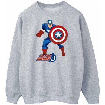 Vêtements Sweats Captain America The First Avenger Gris