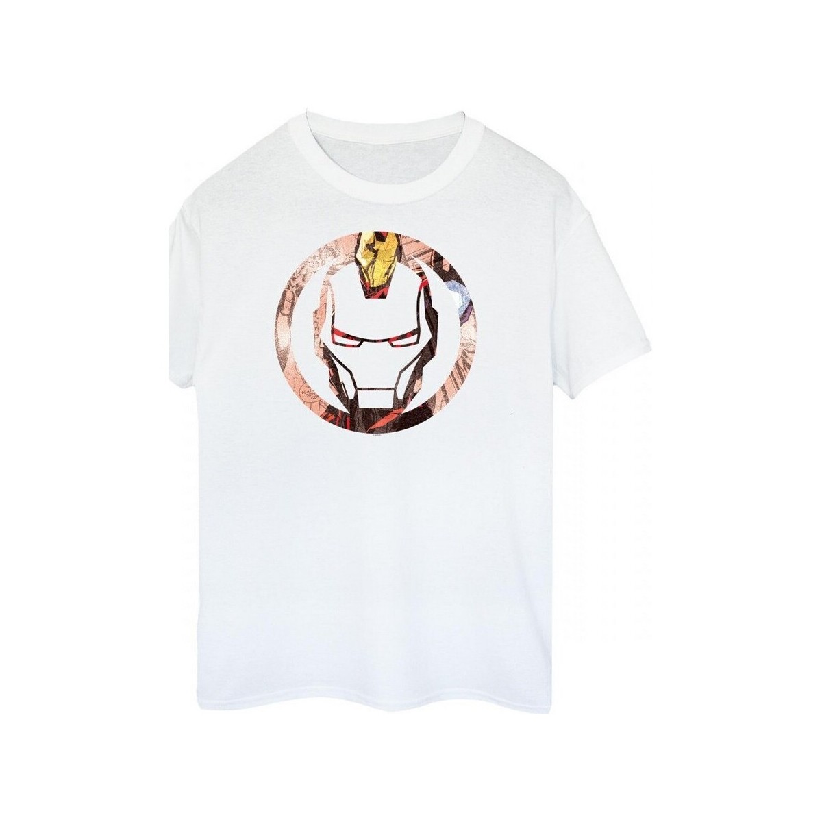 Vêtements T-shirts manches longues Iron Man BI360 Blanc