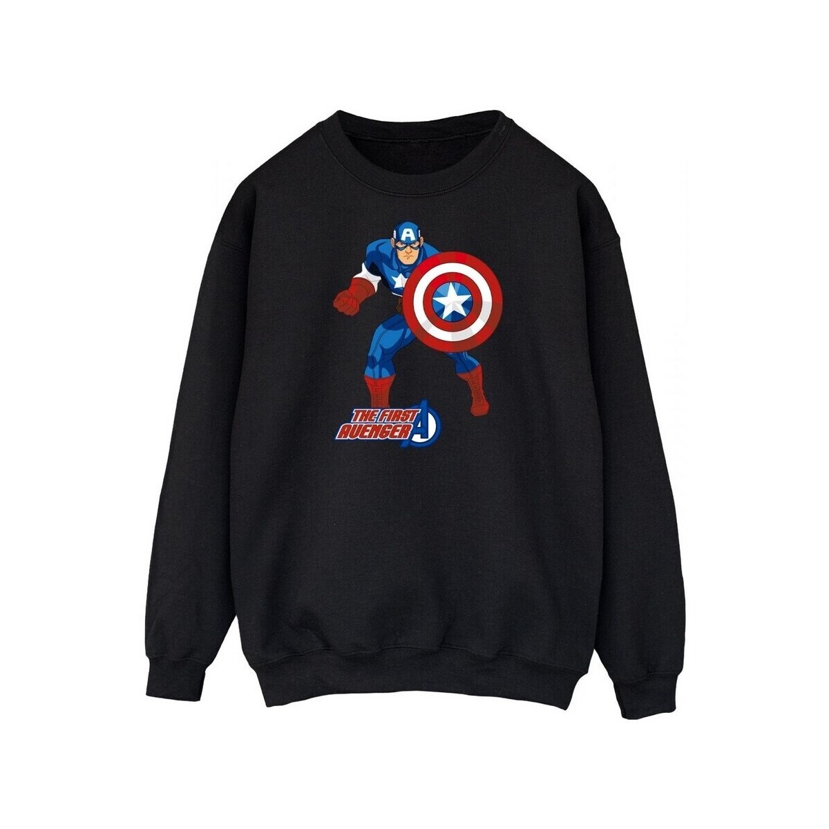 Vêtements Sweats Captain America The First Avenger Noir