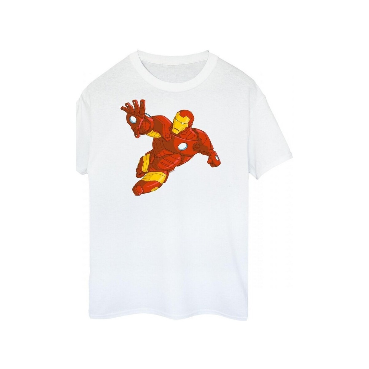 Vêtements Femme T-shirts manches longues Iron Man BI367 Blanc
