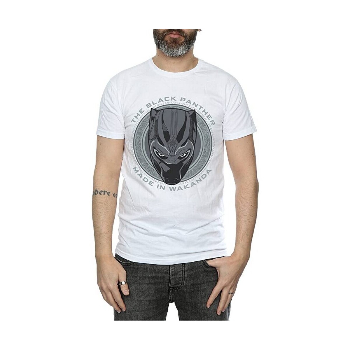 Vêtements Homme T-shirts manches longues Black Panther BI407 Blanc