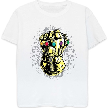 Vêtements Garçon T-shirts manches courtes Avengers Infinity War  Blanc