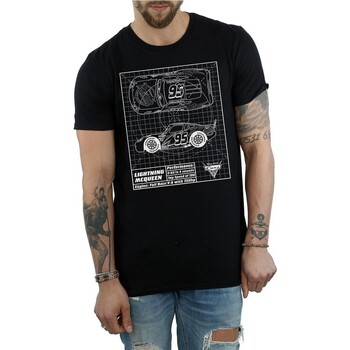 Vêtements Homme T-shirts manches longues Dessins Animés BI474 Noir
