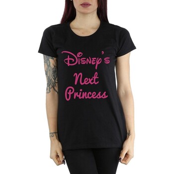 Vêtements Femme T-shirts manches longues Disney Next Princess Noir