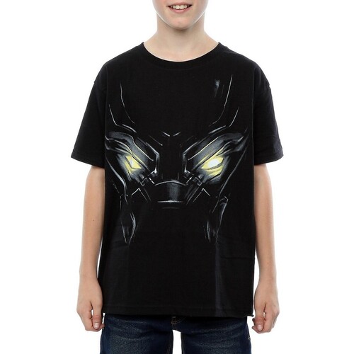 Vêtements Garçon T-shirts manches courtes Black Panther BI579 Noir