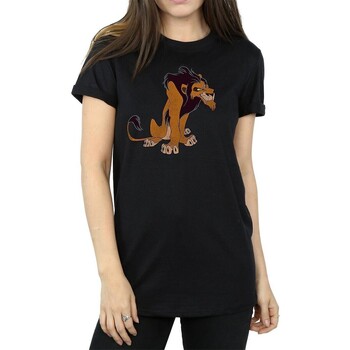 Vêtements Femme T-shirts manches longues The Lion King Classic Noir