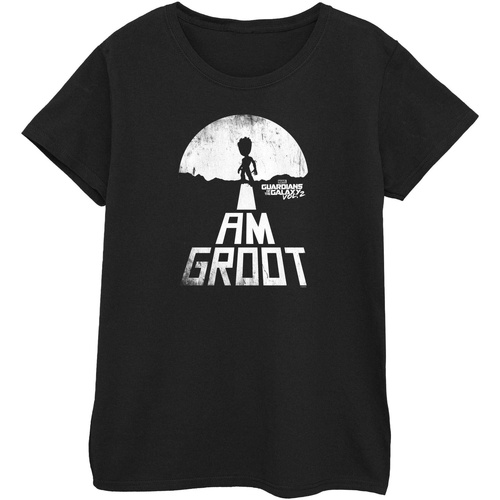 Vêtements Femme T-shirts manches longues Guardians Of The Galaxy BI640 Noir