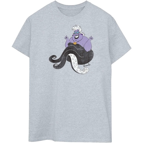 Vêtements Homme T-shirts manches longues The Little Mermaid Classic Gris