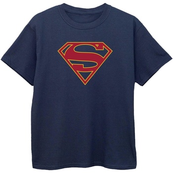 Vêtements Fille T-shirts manches longues Supergirl BI652 Bleu