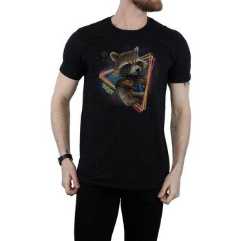 Vêtements Homme T-shirts manches longues Guardians Of The Galaxy BI708 Noir