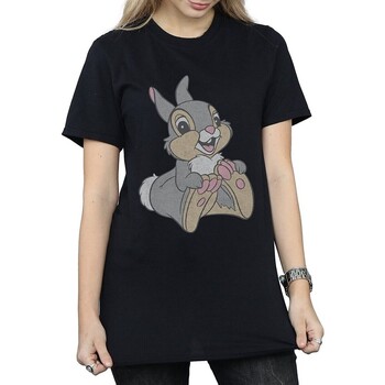 Vêtements Femme T-shirts manches longues Bambi Classic Noir