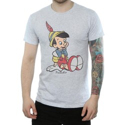 Vêtements Homme T-shirts manches longues Pinocchio  Gris