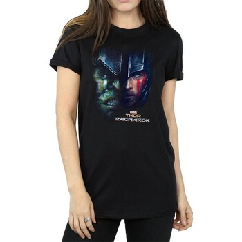 Vêtements Femme T-shirts manches longues Thor: Ragnarok BI788 Noir