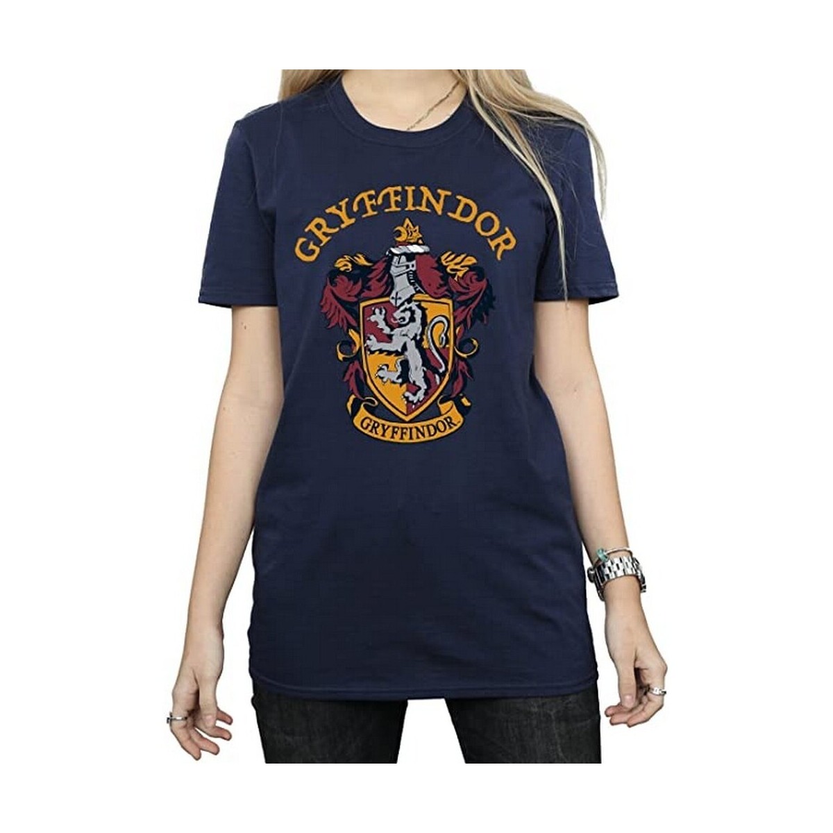 Vêtements Femme T-shirts manches longues Harry Potter BI802 Bleu