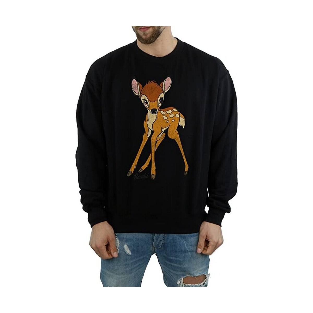 Vêtements Homme Sweats Bambi  Noir