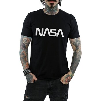 Vêtements Homme T-shirts manches longues Nasa Modern Noir