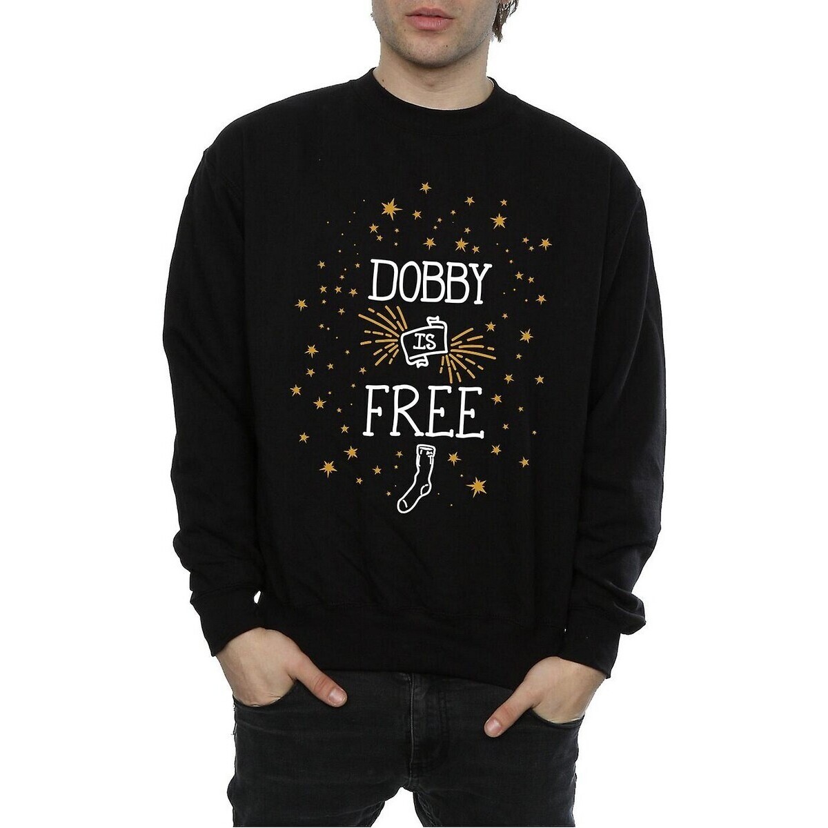 Vêtements Homme Sweats Harry Potter Dobby Is Free Noir