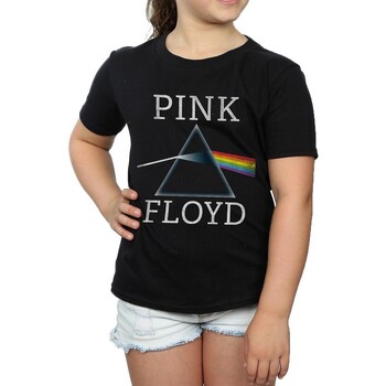Vêtements Fille T-shirts manches longues Pink Floyd Dark Side Of The Moon Noir