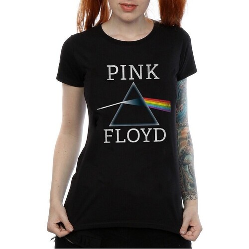 Vêtements Femme T-shirts manches longues Pink Floyd BI976 Noir
