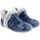 Chaussures Femme Multisport Muro Rentrez chez vous dame  9615 bleu Bleu