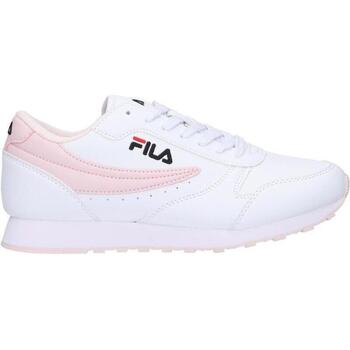 Chaussures Fille Baskets mode Fila release 1010308 13256 D8 ORBIT Blanc