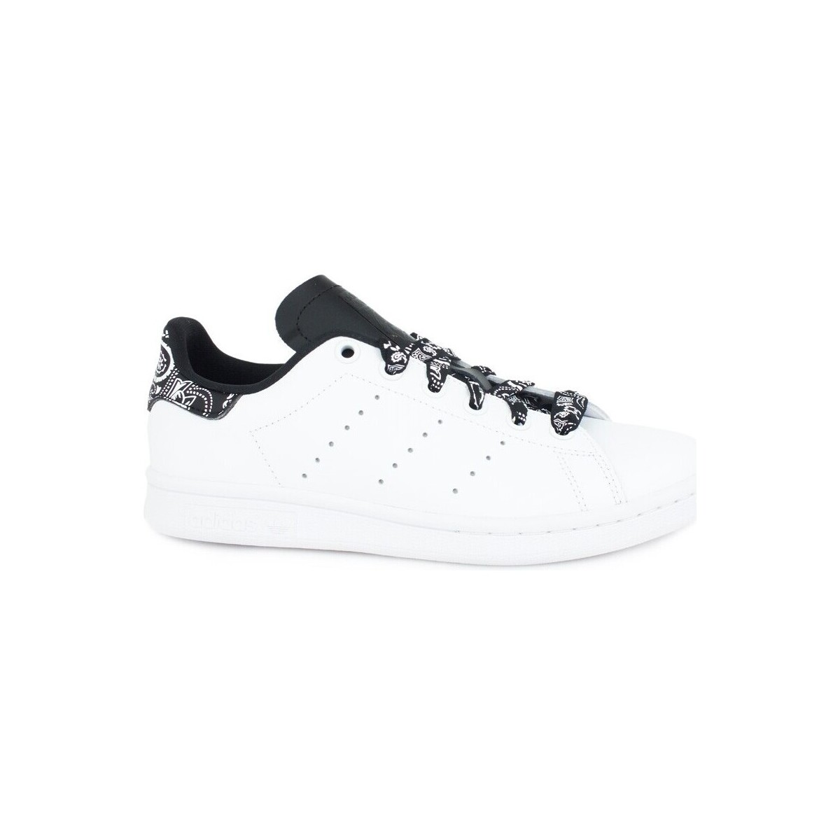 Chaussures Fille Multisport adidas Originals Stan Smith White Black Fantasy CG6565 Blanc