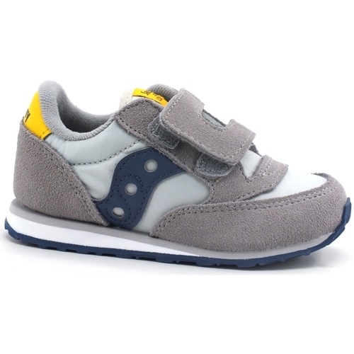 Chaussures Fille Multisport sse Saucony Baby Jazz HL Sneaker Grey Blue Yellow SL264804 Gris