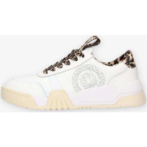 Chaussures Femme Baskets montantes Roberto Cavalli 75RA3SA2ZP378003 Blanc