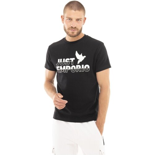 Vêtements Homme T-shirts manches courtes Just Emporio JE-MELTON-A Noir