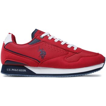 Chaussures Homme Baskets mode U.S Polo shoe-care Assn. NOBIL003A/2HY2 Rouge