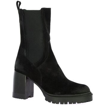 Chaussures Femme Boots Emanuele Crasto Boots cuir velours Noir