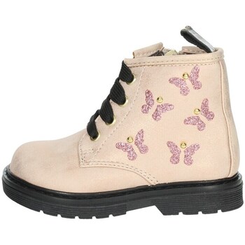 Chaussures Fille Boots Asso AG-15860 Rose