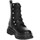 Chaussures Fille Boots Asso AG-15662 Noir