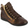 Chaussures Femme Boots Pataugas palme/mix Marron