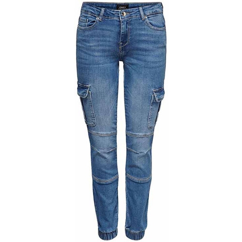 Vêtements Femme Jeans skinny Only 15309788 Bleu