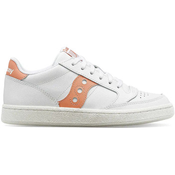 Chaussures Femme Baskets mode the Saucony Jazz Court Blanc