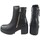 Chaussures Femme Multisport Xti Bottine femme  141538 noir Noir