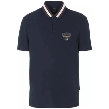 Vêtements Homme T-shirts & Polos EAX Polo Bleu