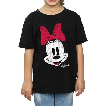 Vêtements Fille T-shirts manches longues Disney BI1094 Noir