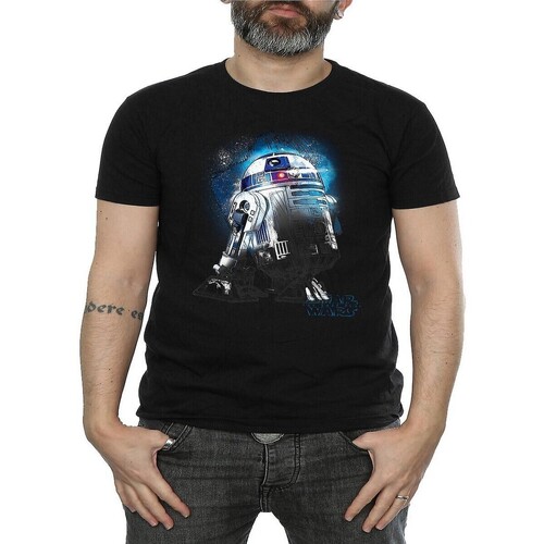 Vêtements Homme T-shirts manches longues Star Wars: The Last Jedi BI1110 Noir