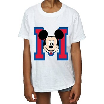 Vêtements Fille T-shirts manches longues Disney M Blanc