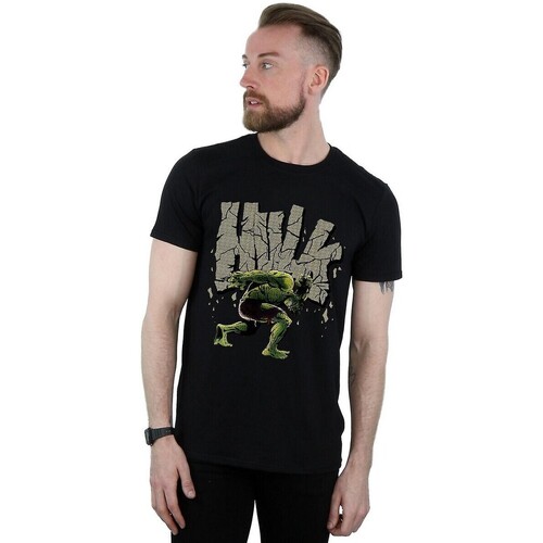 Vêtements Homme T-shirts manches longues Hulk BI1134 Noir