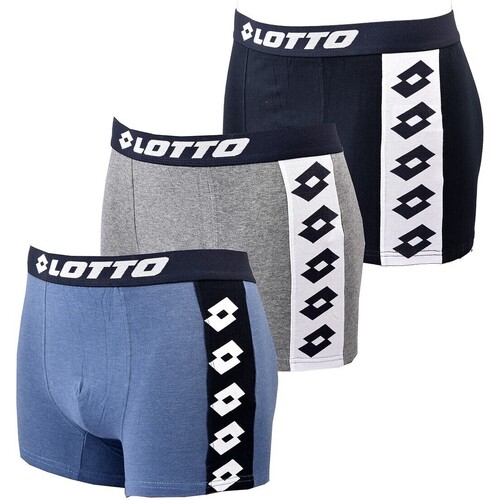 Sous-vêtements Homme Boxers Lotto Pack de 3 0618 Multicolore
