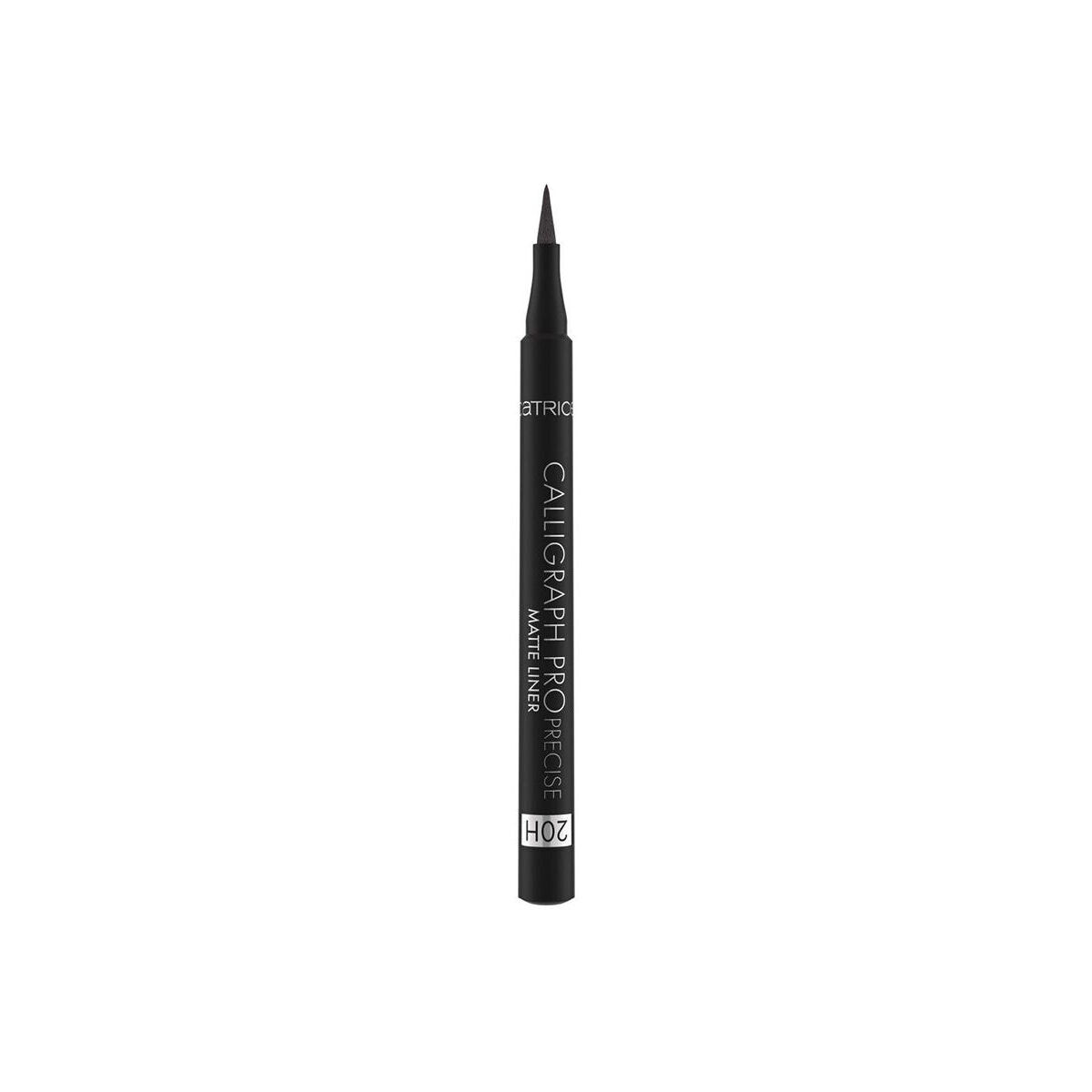 Beauté Femme Eyeliners Catrice Calligraph Pro Precise Liner Mat 20h 010-noir Intense 1.1 Ml 