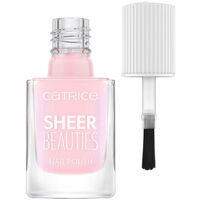 Beauté Femme Vernis à ongles Catrice Sheer Beauties Nail Polish 040-fluffy Cotton Candy 