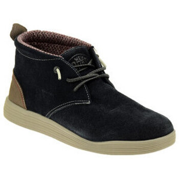 Chaussures Homme Baskets mode HEY DUDE Jo suede Bleu