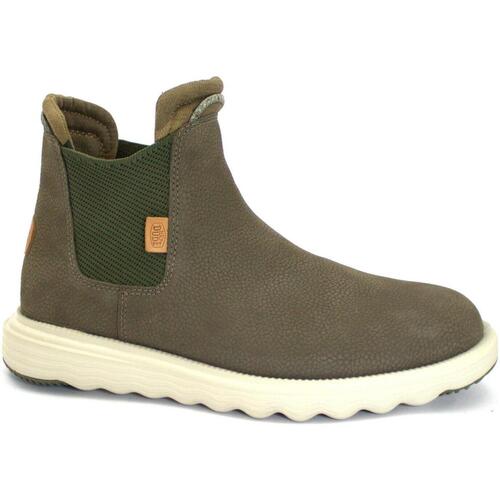 Chaussures Homme Boots HEY DUDE HEY-CCC-40187-337 Vert