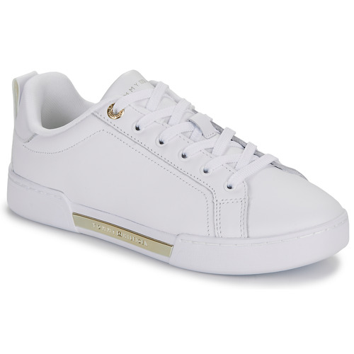 Chaussures Femme Baskets basses padded Tommy Hilfiger CHIQUE COURT SNEAKER Blanc