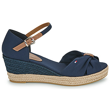 Tommy Canvas Hilfiger BASIC OPEN TOE MID WEDGE